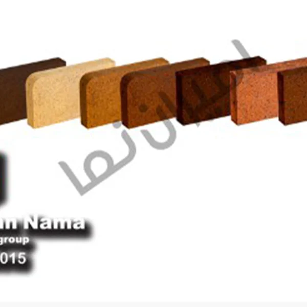 آجر نسوز شومینه لب گرد و لب تیز