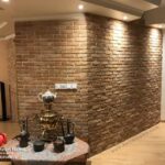 آجر سنتی برای طراحی نمای داخلی