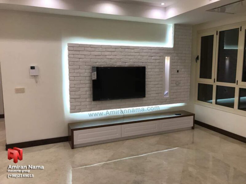 استفاده از آجر دکوراتیو برای دکوراسیون داخلی