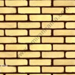 آجر نما طرح قدیمی زرد رستیک قزاقی