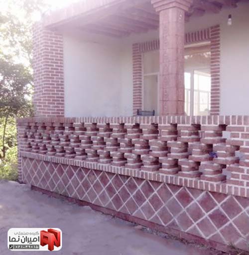 آجر نما قزاقی سنتی ویلا