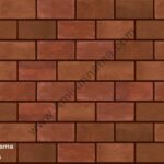 آجر نما کامل قزاقی سنتی اخرائی قرمز 20 در 10