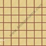 آجر کف فرش سنتی قزاقی 10 در 10 زرد رنگ