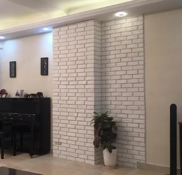 ایده جذاب دیوار آجری