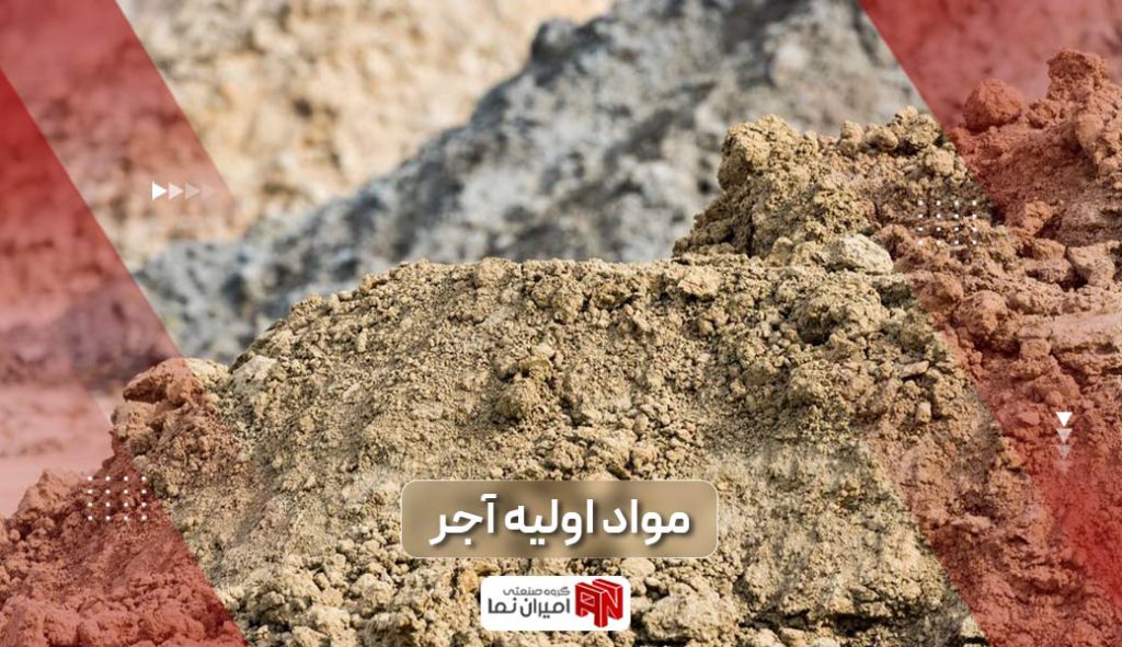 مواد اولیه آجر و اصلی‌ترین مواد سازنده آن