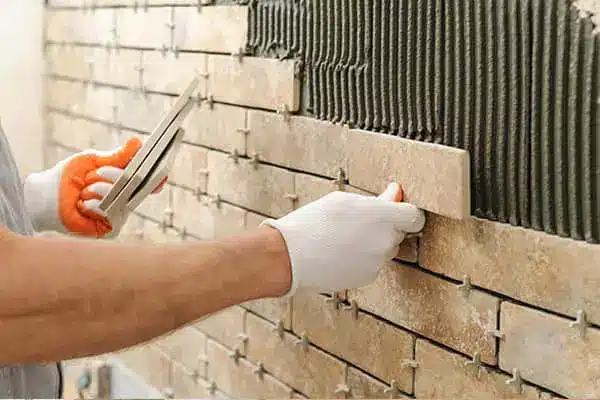 اجرای سنگ دیوار