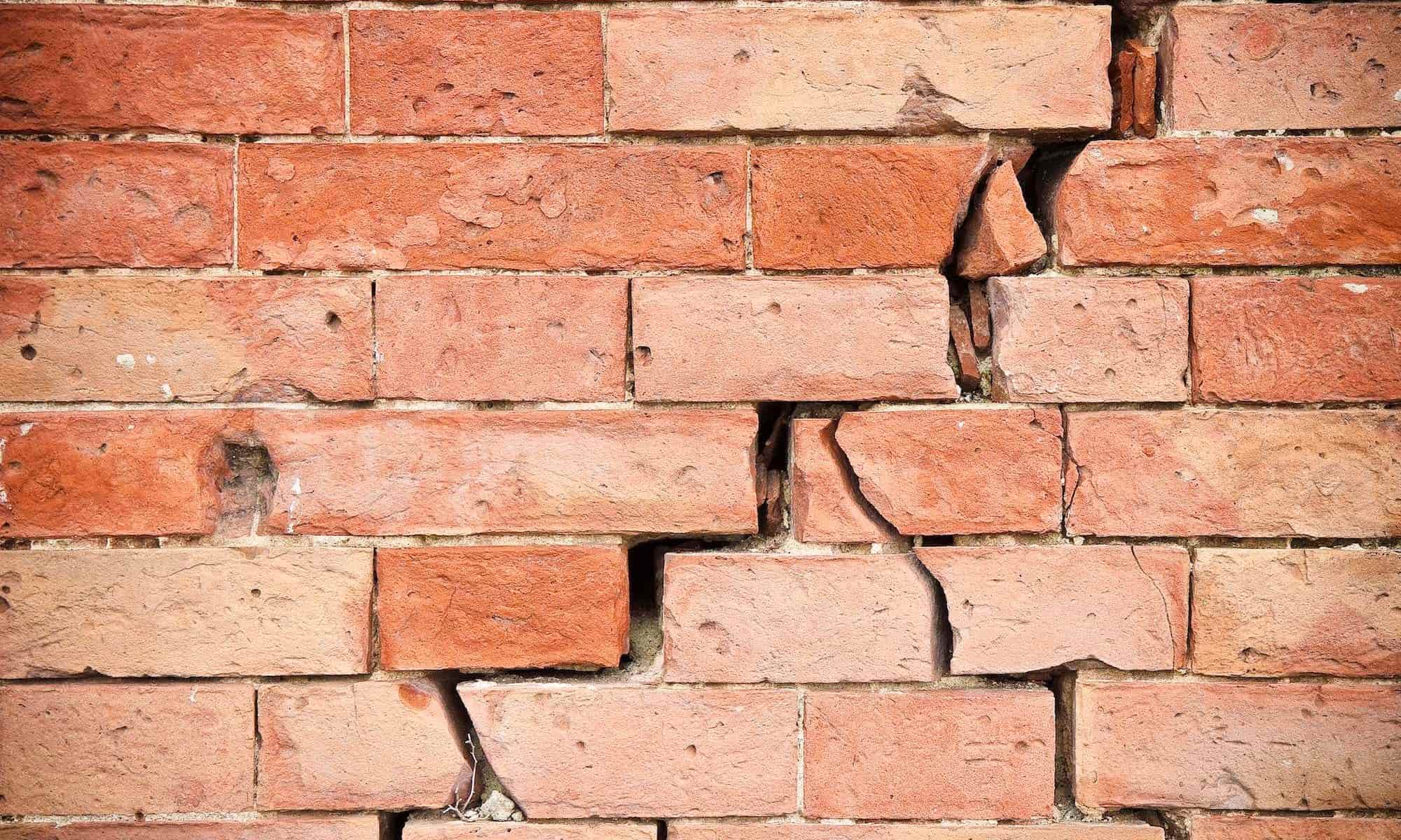 Brick wall crack 3