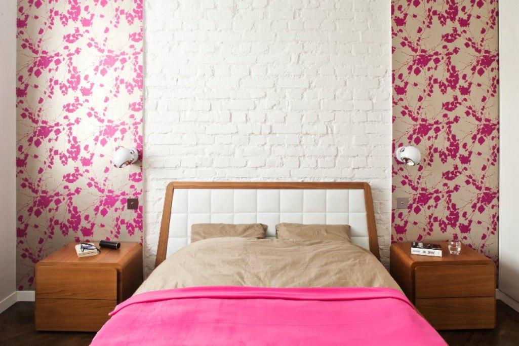 Girls bedroom designs brick wall ideas 1