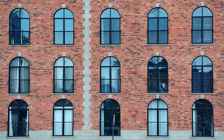 types of brick window frames 2