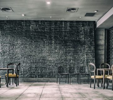 Creative brick wall designs cafe 1 360x320