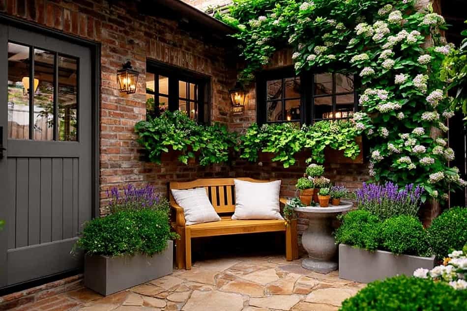 مزایای اجرای آجر نما برای نمای حیاط ارزان